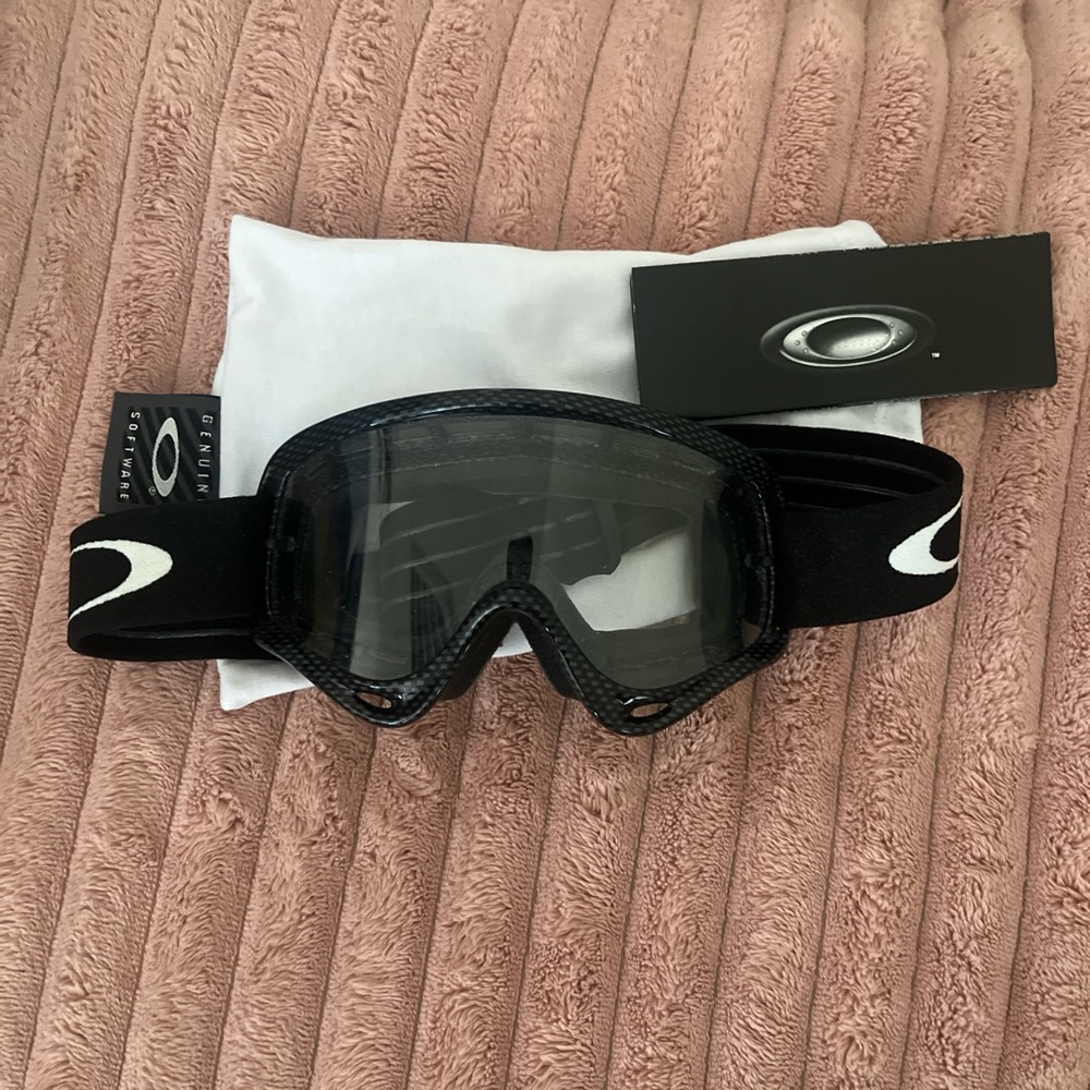 Oakley Carbon Fiber Pattern Goggles